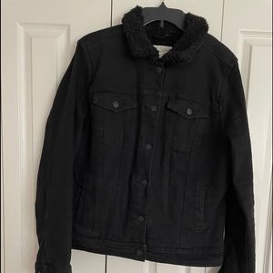 Black Jean Jacket | Universal Thread | Womens Sz Large